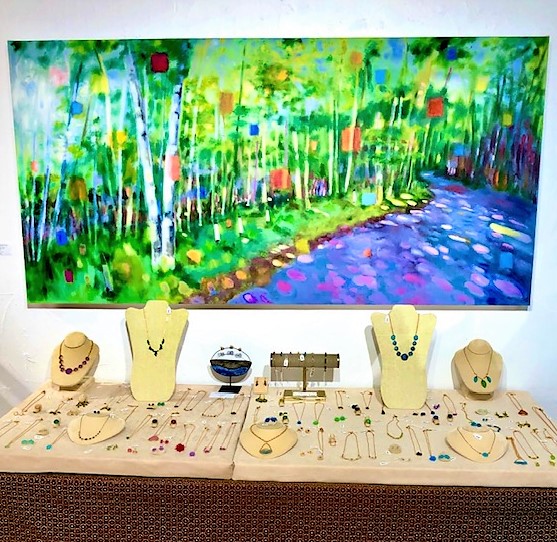One-of-a-Kind Artist Designed Jewelry- and Paintings  